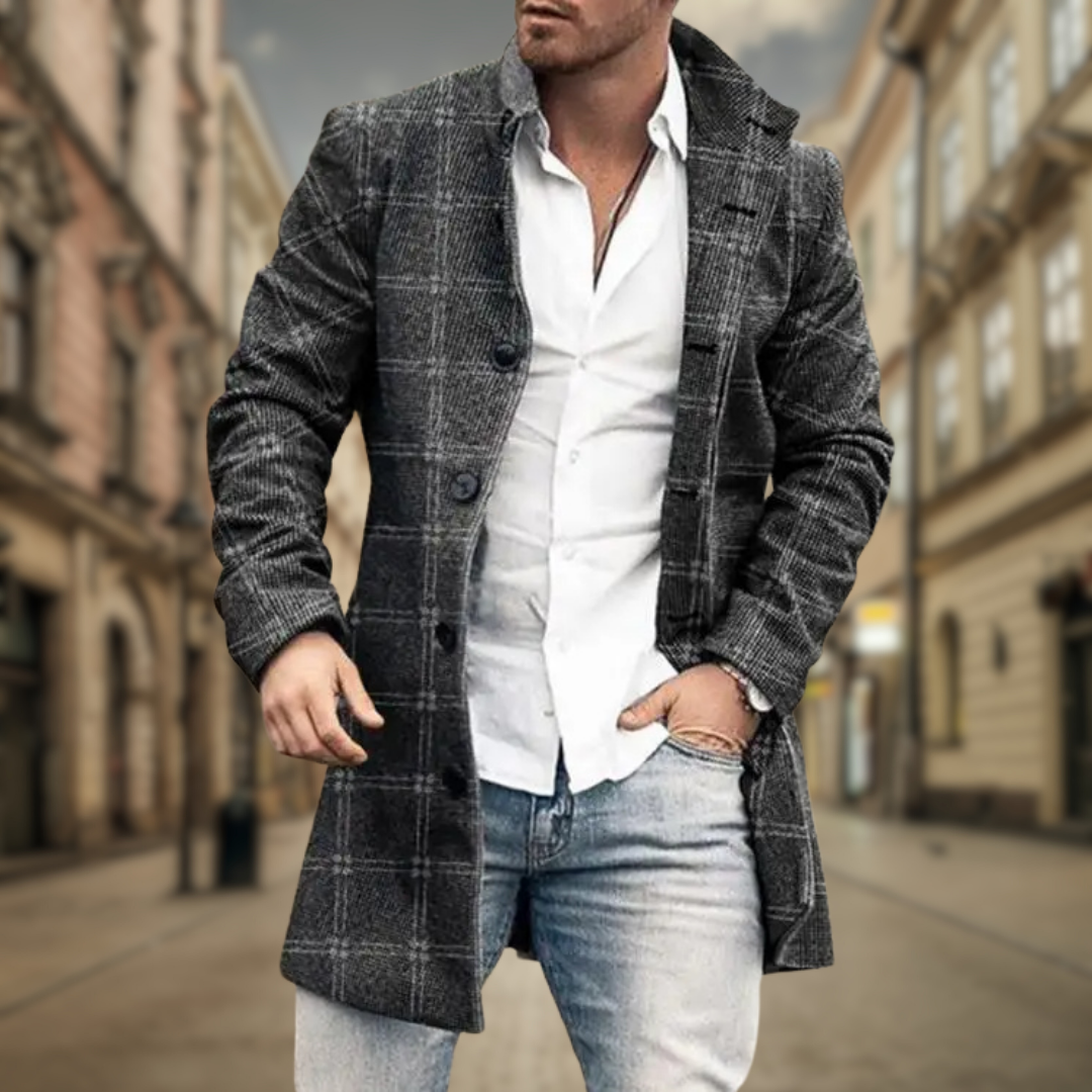 Kristoffer™ | Elegant efterårsfrakke