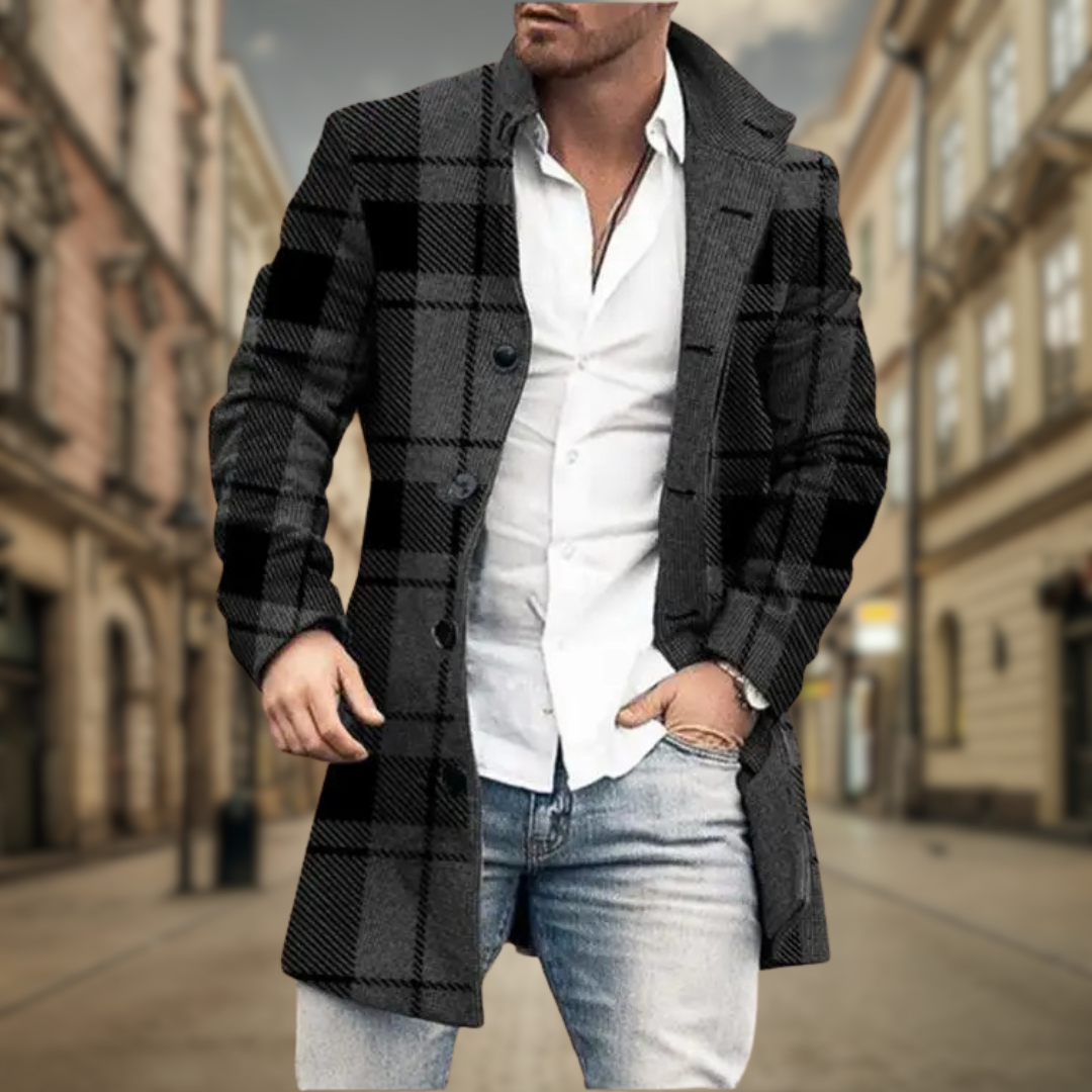 Kristoffer™ | Elegant efterårsfrakke